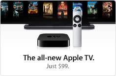 The all-new Apple TV. Just $99.